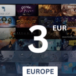 Steam Wallet €3 EUR Gift Card (EUROPE) - Digital Code