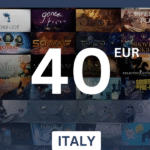 Steam Wallet €40 EUR Gift Card (ITALY) - Digital Code