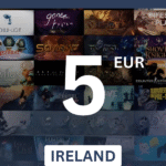 Steam Wallet €5 EUR Gift Card (IRELAND) - Digital Code