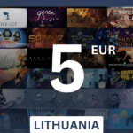 Steam Wallet €5 EUR Gift Card (LITHUANIA) - Digital Code