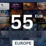 Steam Wallet €55 EUR Gift Card (EUROPE) - Digital Code