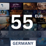Steam Wallet €55 EUR Gift Card (GERMANY) - Digital Code