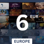 Steam Wallet €6 EUR Gift Card (EUROPE) - Digital Code