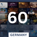 Steam Wallet €60 EUR Gift Card (GERMANY) - Digital Code