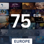 Steam Wallet €75 EUR Gift Card (EUROPE) - Digital Code