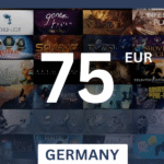Steam Wallet €75 EUR Gift Card (GERMANY) - Digital Code