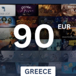 Steam Wallet €90 EUR Gift Card (GREECE) - Digital Code