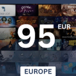 Steam Wallet €95 EUR Gift Card (EUROPE) - Digital Code