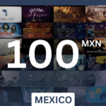 Steam Wallet 100 MXN  Gift Card (Mexico) - Digital Code
