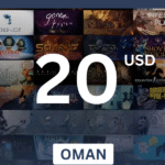 Steam Wallet 20 USD Gift Card (Oman) - Digital Code