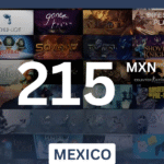 Steam Wallet 215 MXN  Gift Card (Mexico) - Digital Code