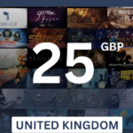 Steam Wallet £25 GBP Gift Card (United Kingdom) - Digital Code