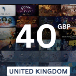 Steam Wallet £40 GBP Gift Card (United Kingdom) - Digital Code