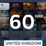 Steam Wallet £60 GBP Gift Card (United Kingdom) - Digital Code