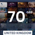 Steam Wallet £70 GBP Gift Card (United Kingdom) - Digital Code