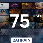 Steam Wallet 75 USD Gift Card (Bahrain) - Digital Code