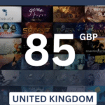 Steam Wallet £85 GBP Gift Card (United Kingdom) - Digital Code