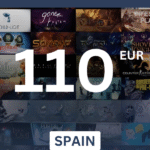 Steam Wallet €110 EUR Gift Card (SPAIN) - Digital Code