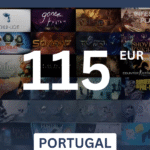 Steam Wallet €115 EUR Gift Card (PORTUGAL) - Digital Code