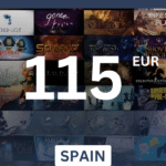Steam Wallet €115 EUR Gift Card (SPAIN) - Digital Code