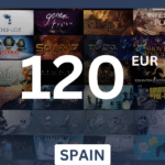 Steam Wallet €120 EUR Gift Card (SPAIN) - Digital Code