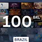 Steam Wallet R$100 BRL Gift Card (Brazil) - Digital Code