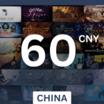 Steam Wallet ¥60 CNY Gift Card (China) - Digital Code