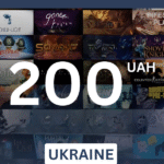 Steam Wallet ₴200 UAH Gift Card (UKRAINE) - Digital Code