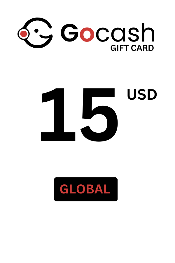 GoCash Game Card $15 USD (Global) - Digital Code