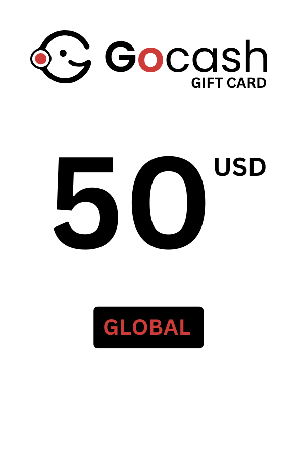 GoCash Game Card $50 USD (Global) - Digital Code