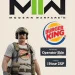 Call of Duty: Modern Warfare II - 1 Hour 2XP + Burger King Operator Skin Multiplatform - Digital Code