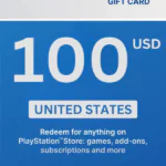 PlayStation Store $100 USD Gift Card  (United States) - Digital Code