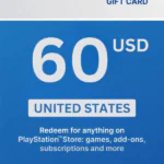 PlayStation Store $60 USD Gift Card  (United States) - Digital Code