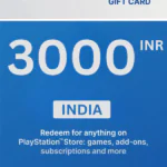 PlayStation Store ₹3000 INR Gift Card (India) - Digital Code