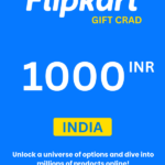 Flipkart ₹1000 INR Gift Card (India) - Digital Code