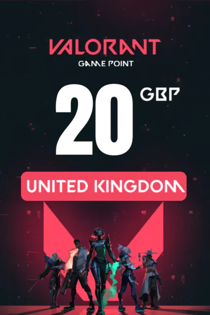 Valorant £20 GBP Valorant Points (United Kingdom) - Digital Code