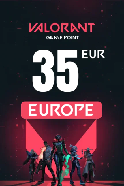 Valorant €35 EUR Valorant Points (Europe) - Digital Code
