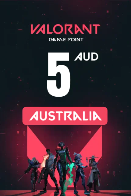 Valorant $5 AUD Valorant Points (Australia) - Digital Code