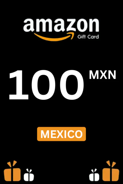 Amazon $100 MXN Gift Card (Mexico) - Digital Code