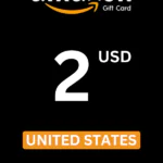 Amazon $2 USD Gift Card (United States) - Digital Code