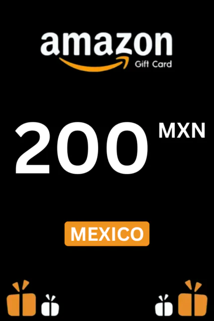 Amazon $200 MXN Gift Card (Mexico) - Digital Code