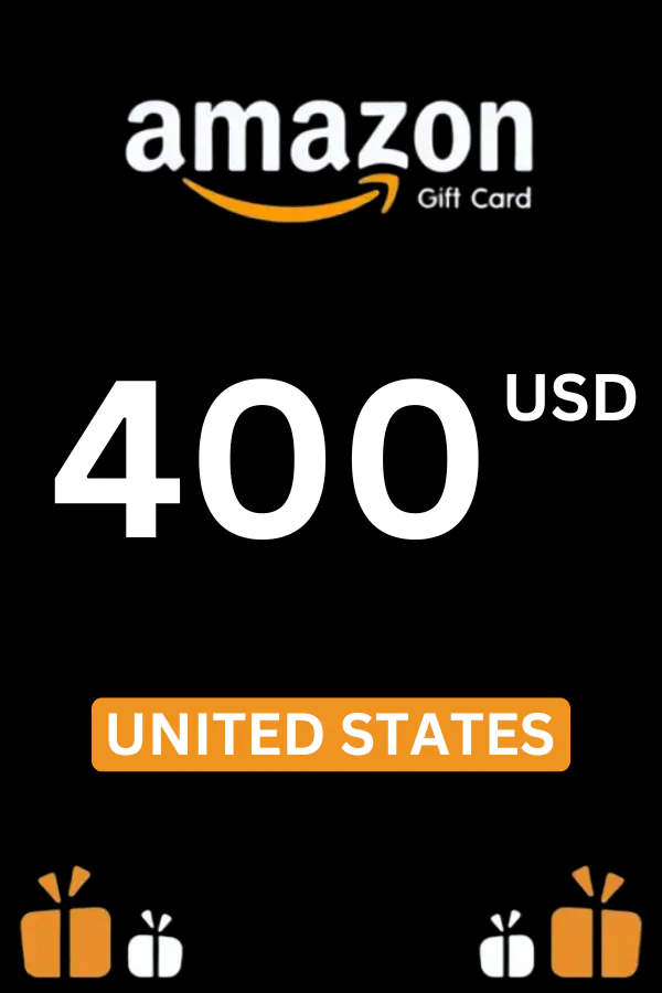 Amazon $400 USD Amazon $400 USD Gift Card (United States) - Digital Code - Image 1