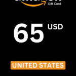 Amazon $65 USD Gift Card (United States) - Digital Code