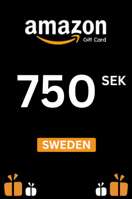 Amazon 750 SEK Gift Card (Sweden) - Digital Code