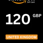 Amazon £120 GBP Gift Card (United Kingdom) - Digital Code