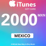 Apple iTunes $2000 MXN Gift Card (Mexico) - Digital Code