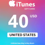 Apple iTunes $40 USD Gift Card (United States) - Digital Code