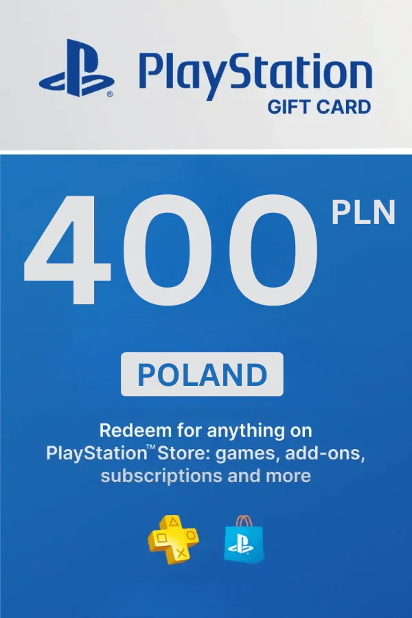 PlayStation Store 400 PLN Gift Card (Poland) - Digital Code - Image 1