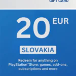 PlayStation Store 20 EUR Gift Card (Slovakia) - Digital Code