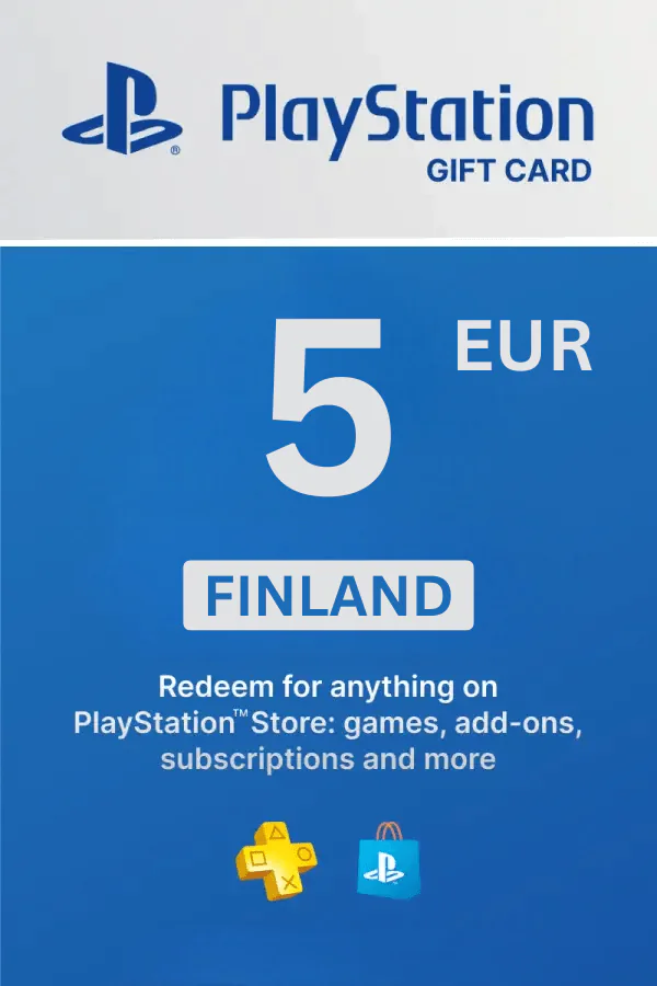 PlayStation Store 5 EUR Gift Card (Finland) - Digital Code - Image 1